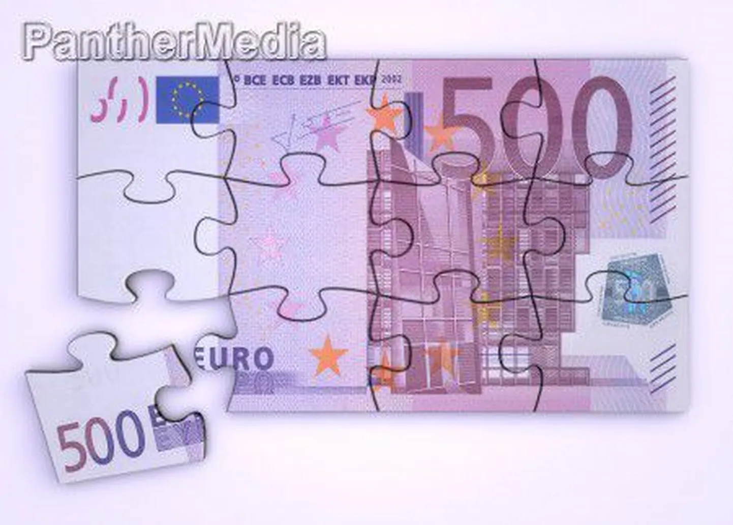 Купюра номиналом в 500 евро подделывается довольно часто.