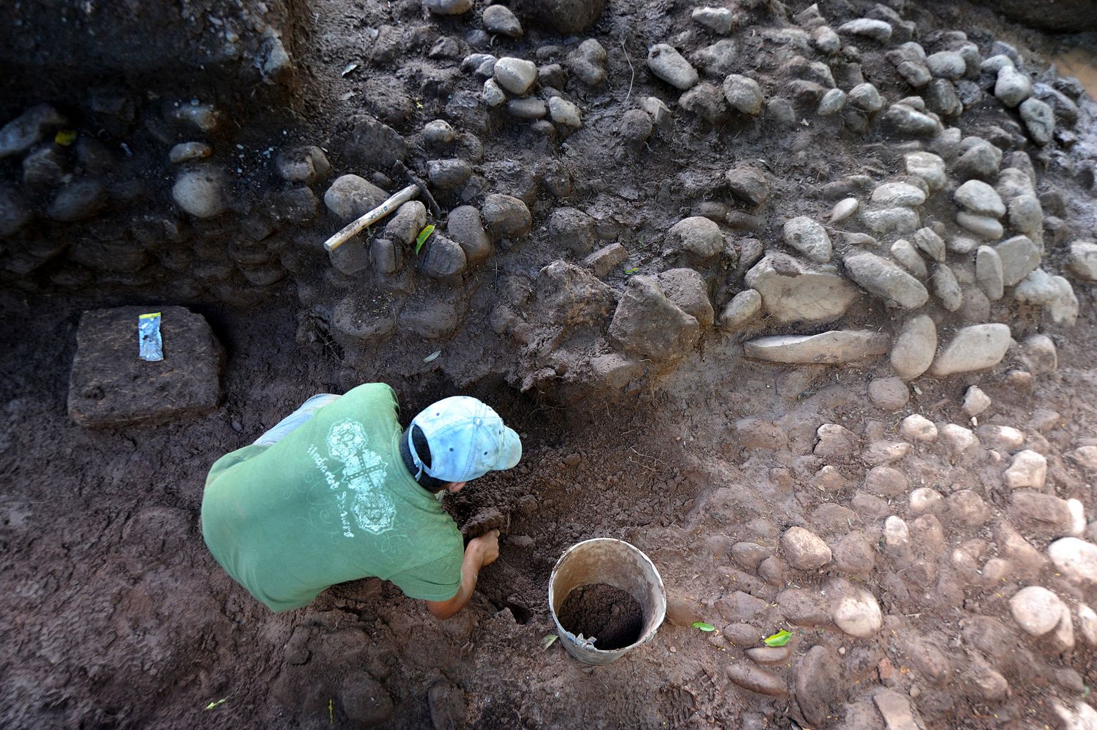 Väljakaevamised Hondurase iidses linnas