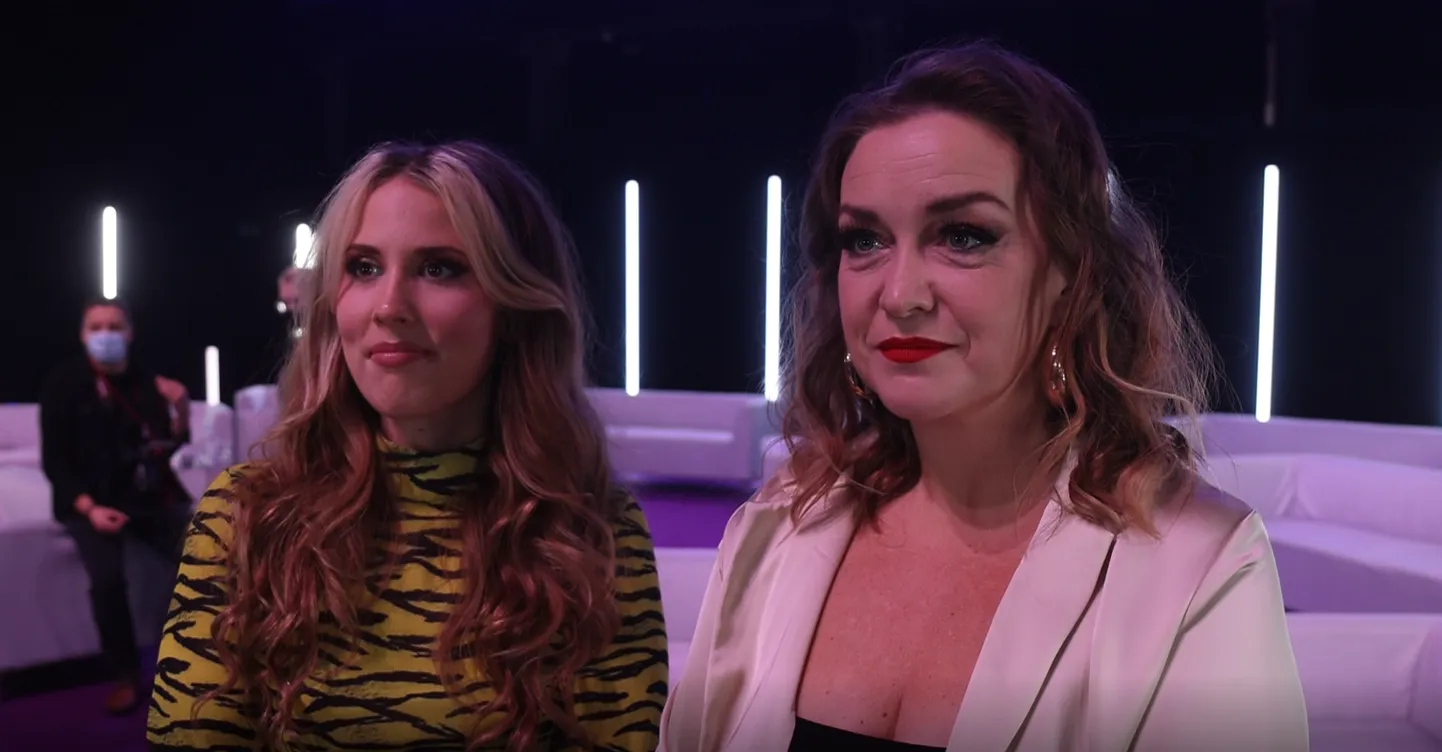Rootsi laulukirjutajad Ellen Benediktson ja Linnea Deb.