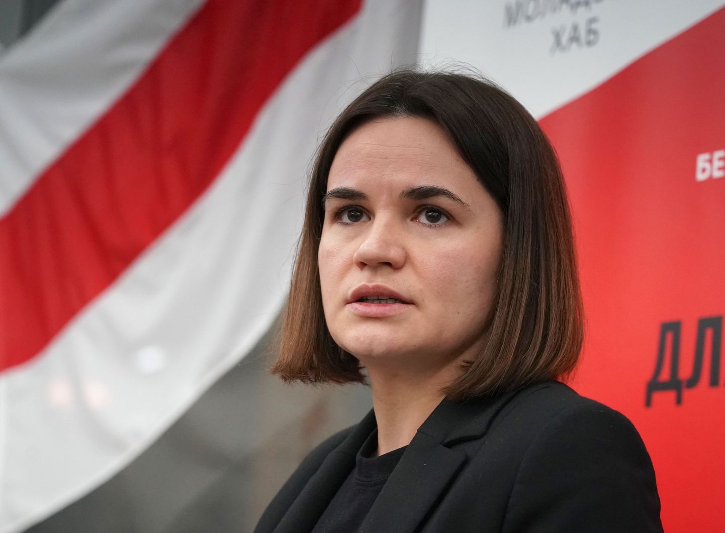 Лидер беларусской оппозиции в изгнании Светлана Тихановская в Польше.