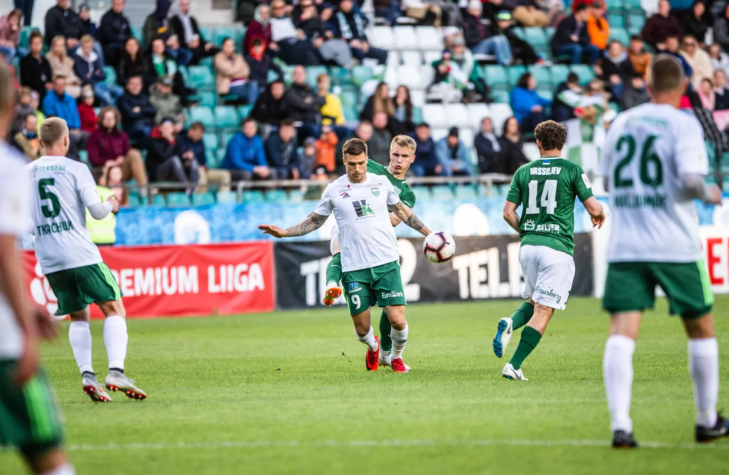 FCI Levadial on vaja tiitliheitluses püsimiseks Kalevi vastu kindlasti võitu.