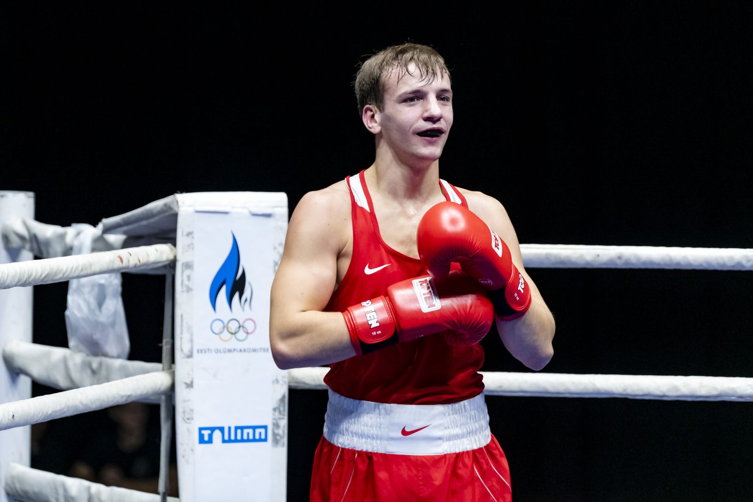 Потомственный боксер Семен Каманин защищает честь Эстонии