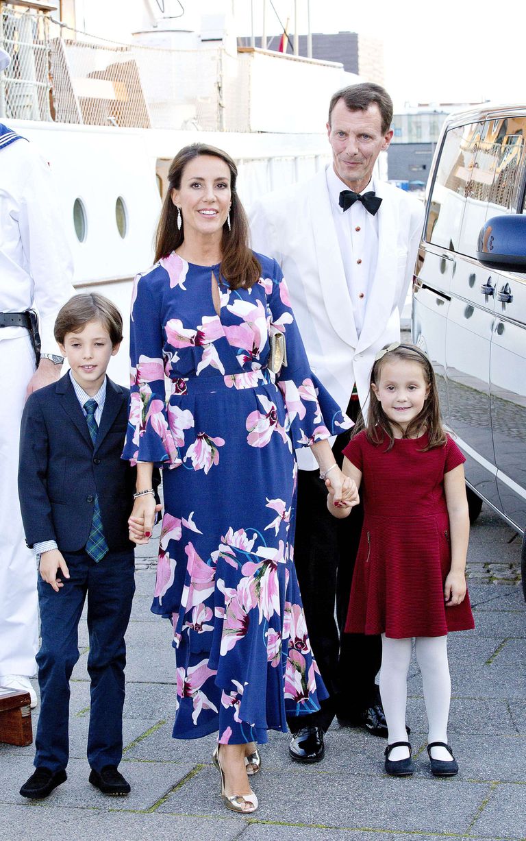 Taani printsess Marie ja prints Joachim ning nende lapsed