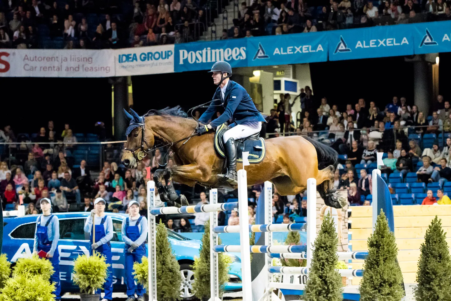 Kullo Kender ja Artas Tallinn International Horse Showl.
