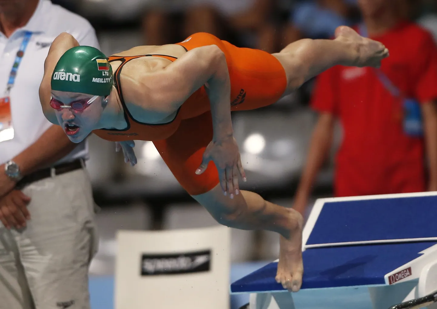 16-aastane Leedu ujumiskomeet Ruta Meilutyte