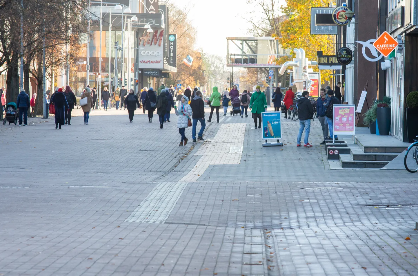 Pildil vaade Tartu kesklinnas asuvale Küüni tänavale.
