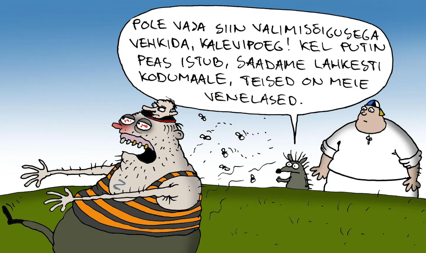 Päeva karikatuur FOTO: Urmas Nemvalts