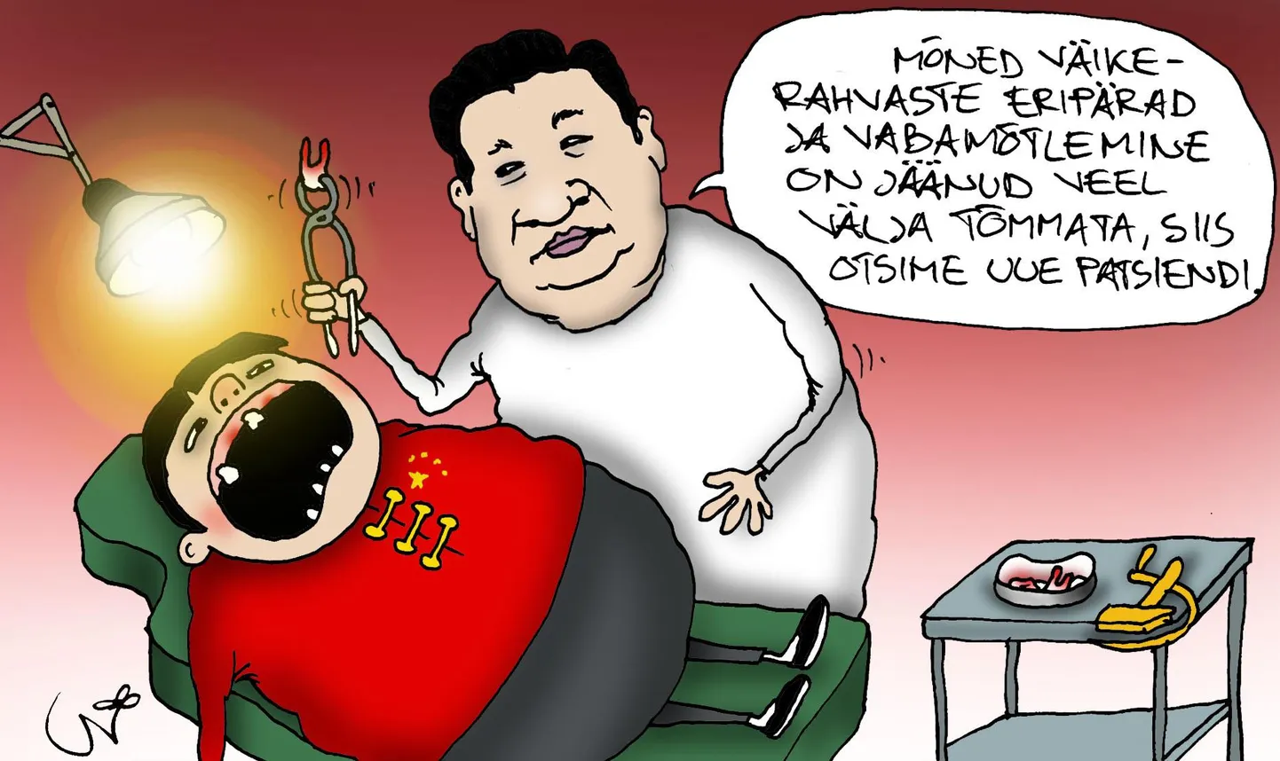 Urmas Nemvalts joonistab FOTO: Nemvalts