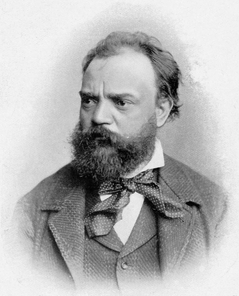 Čehu komponista Antonīna Dvoržāka 1882. gadā uzņemtā ģīmetne.