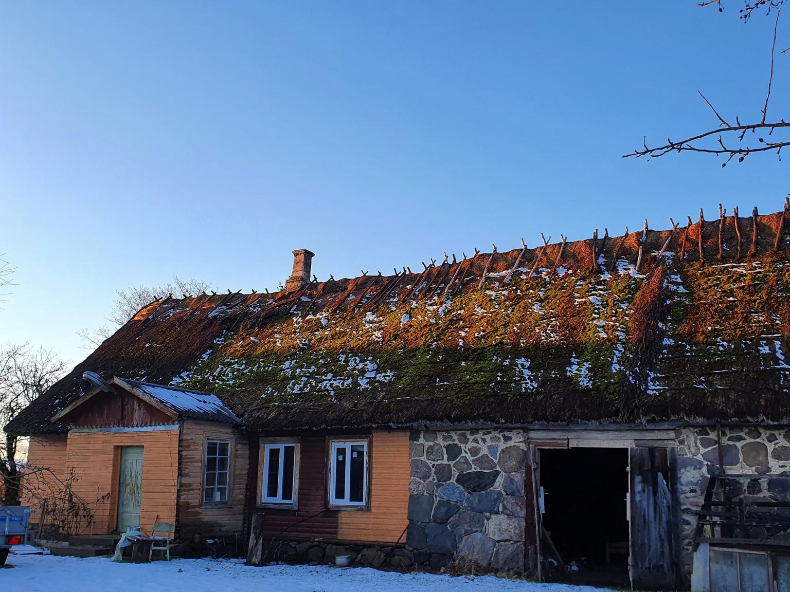 Mullu sai Pärnumaalt katusetoetust Sepa talu.