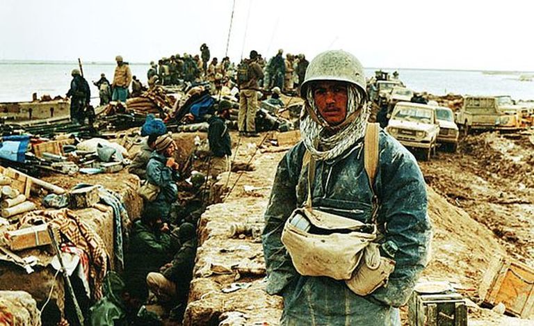 Iraani sõdurid relvakonfliktis Iraagiga