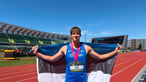 POWERFUL! Estonian athletes win two medals with strong records on the final day of the U20 World Championships!