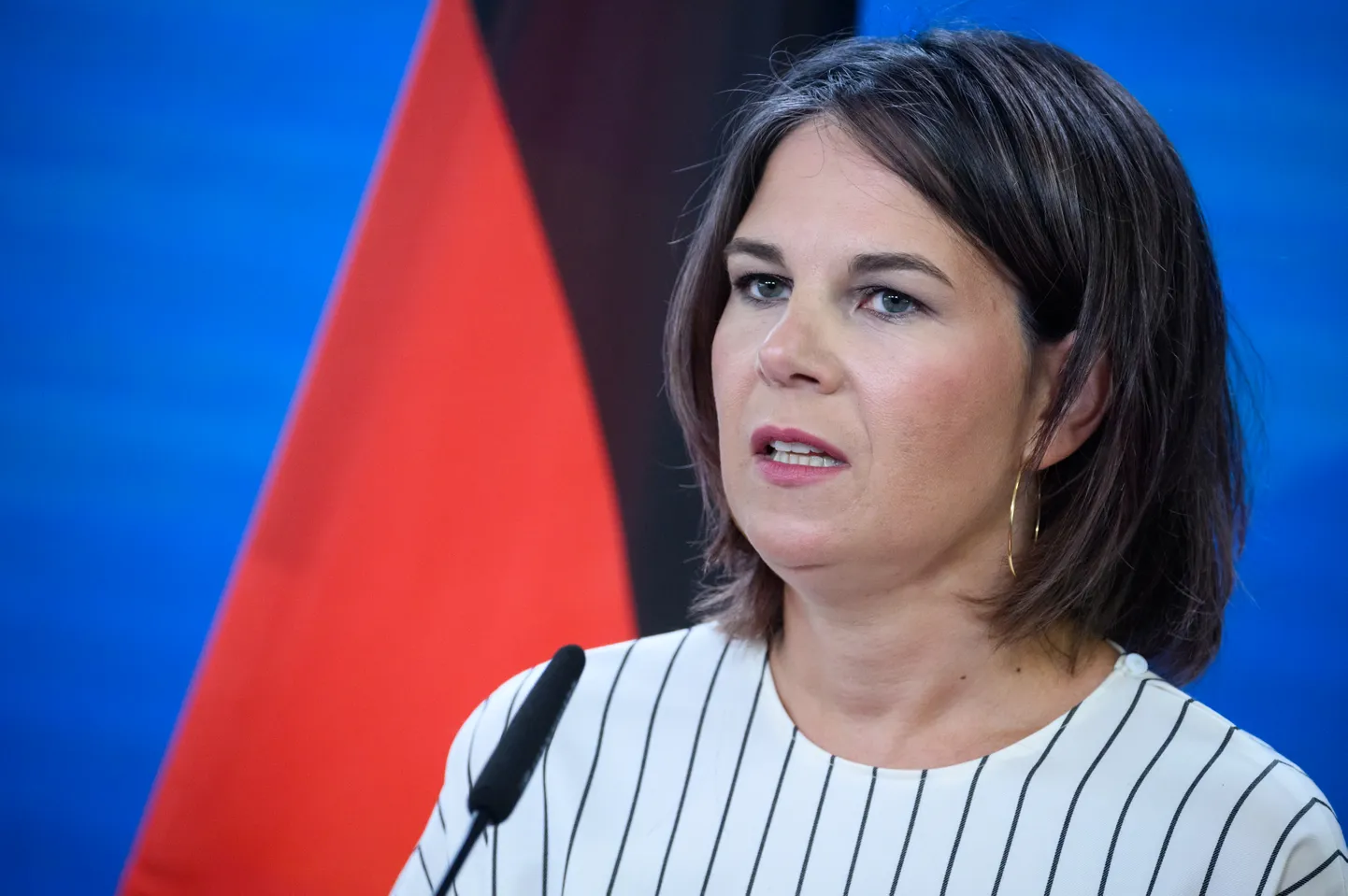 Vācijas ārlietu ministre Annalēna Bērboka.