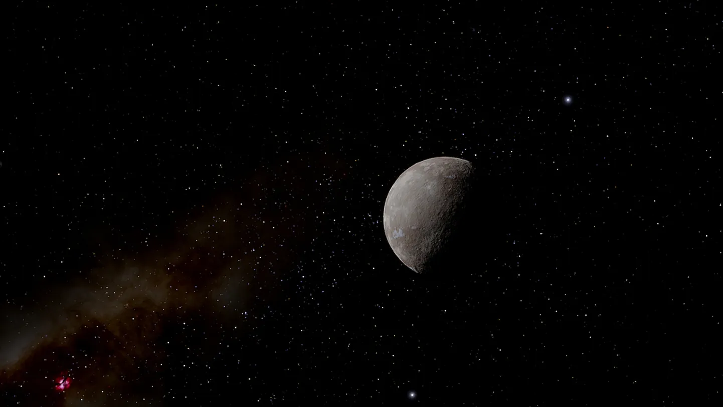Eris on praegu veel vaid fiktiivne planeet. Siin pildil on tegemist kunstniku nägemusega Erisest.