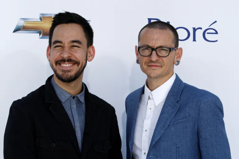 Mike Shinoda ja Chester Bennington.