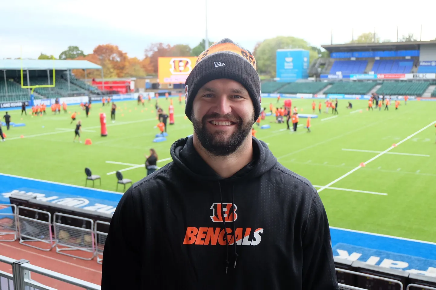 Margus Hunt Londonis enne matši Washington Redskinsiga