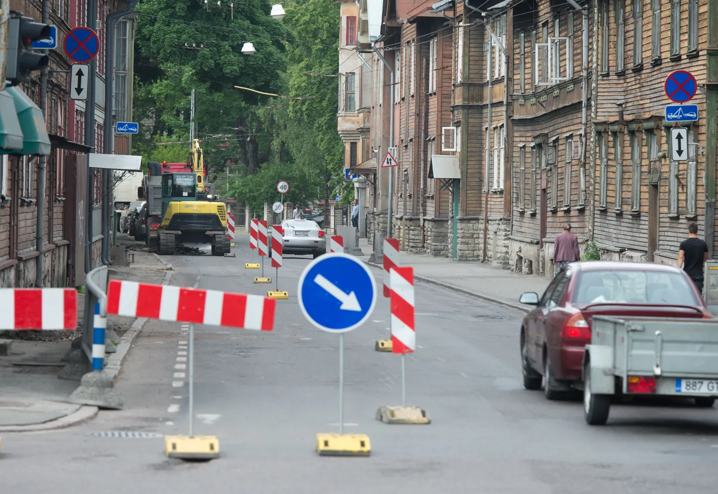 Täna algas Tehnika tänava kapitaalremont, mis muudab tipptunnid senisest veel valusamaks.