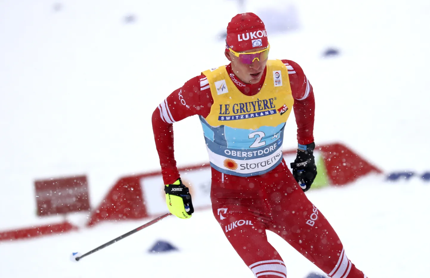 Aleksandr Bolšunov 2021. aasta MMil Oberstdorfis.