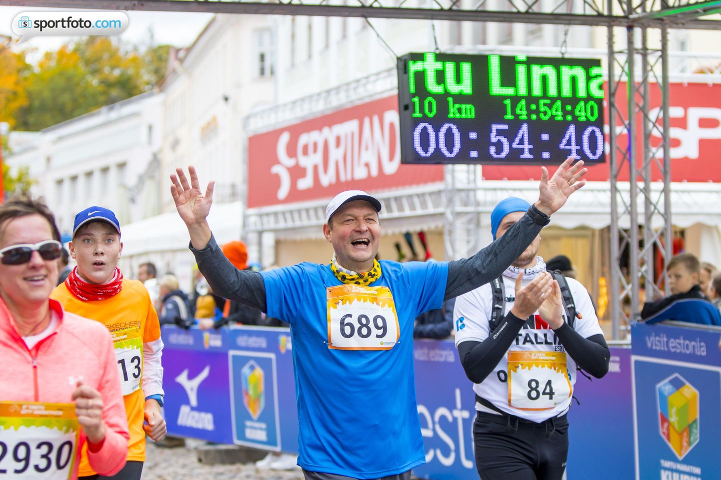 Raivo E. Tamm lõpetab oktoobris Tartu linnamaratoni ajaga 5:24.37 ja saab 589. koha.