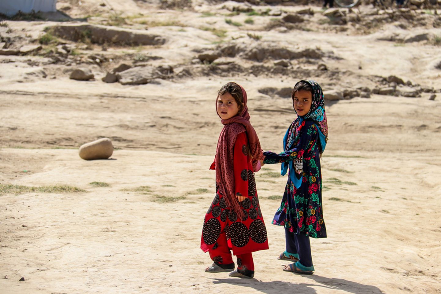 Afgaani lapsed. Pilt on illustratiivne