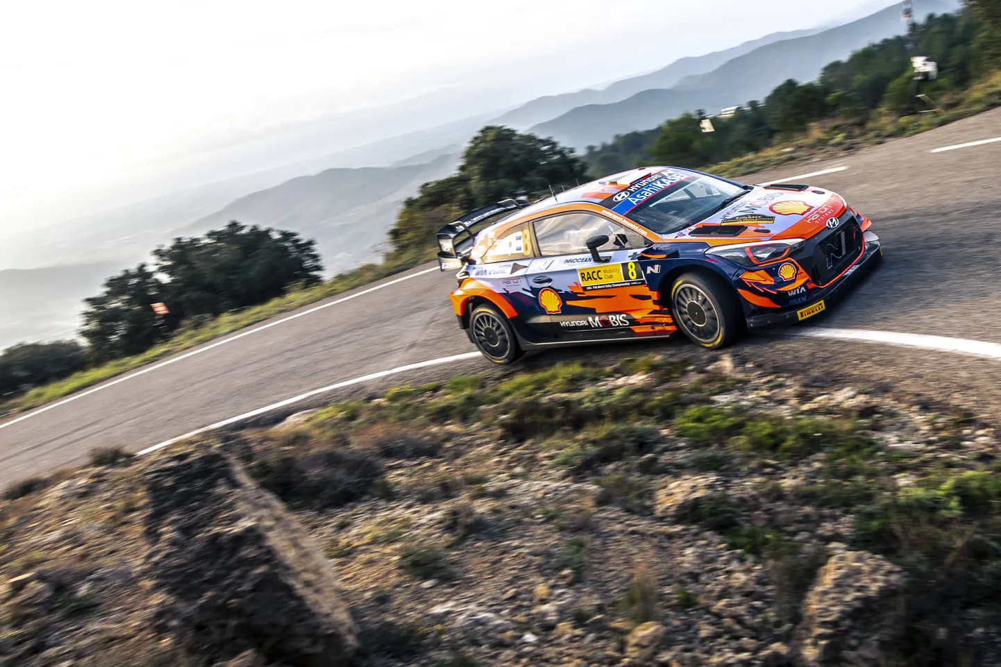Ott Tänak ja Martin Järveoja Kataloonia rallil.