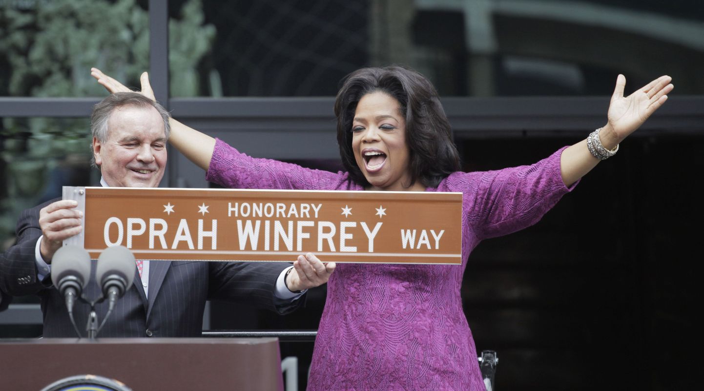 Oprah Winfrey sai Chicagosse omanimelise tänava