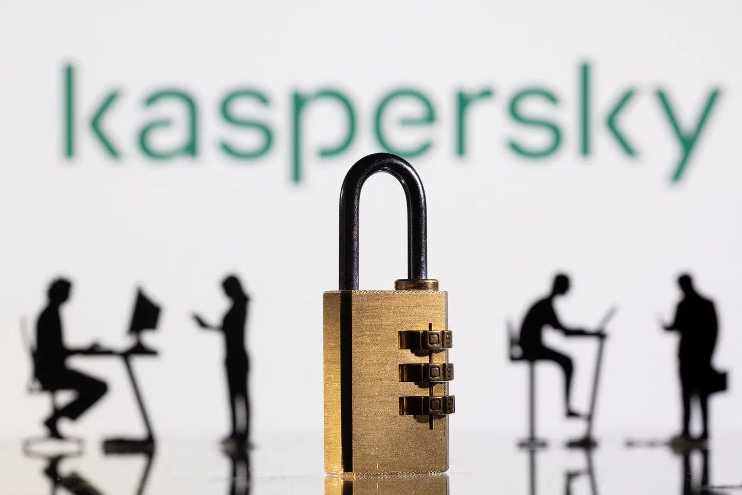 Vene tarkvarafirma Kaspersky logo.