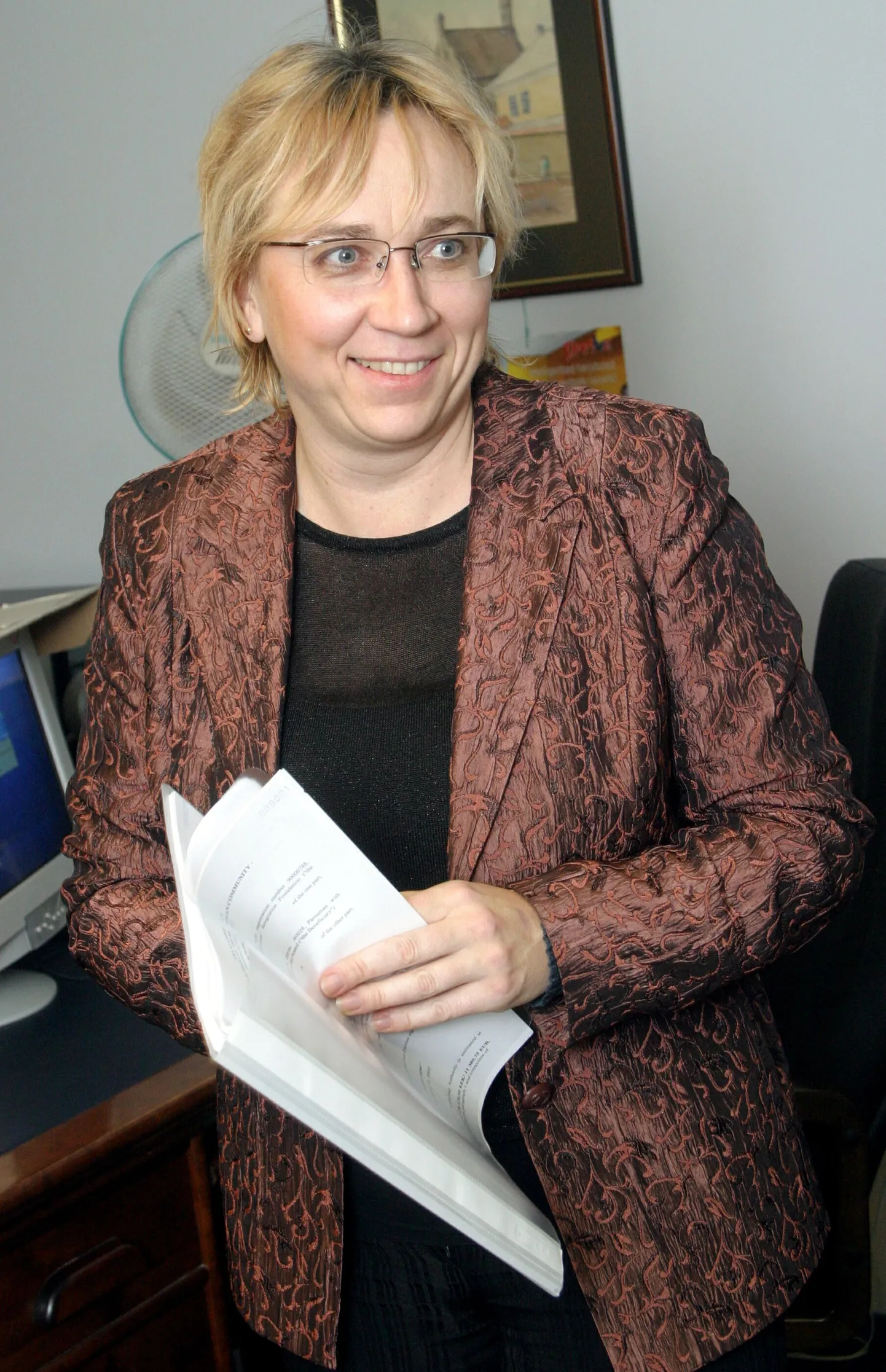 Zonta Pärnu klubi eelmine president Viivika Orula.