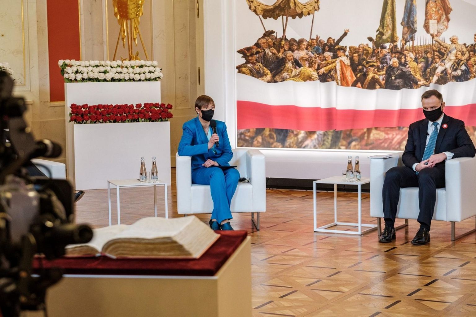 President Kersti Kaljulaid Poolas.