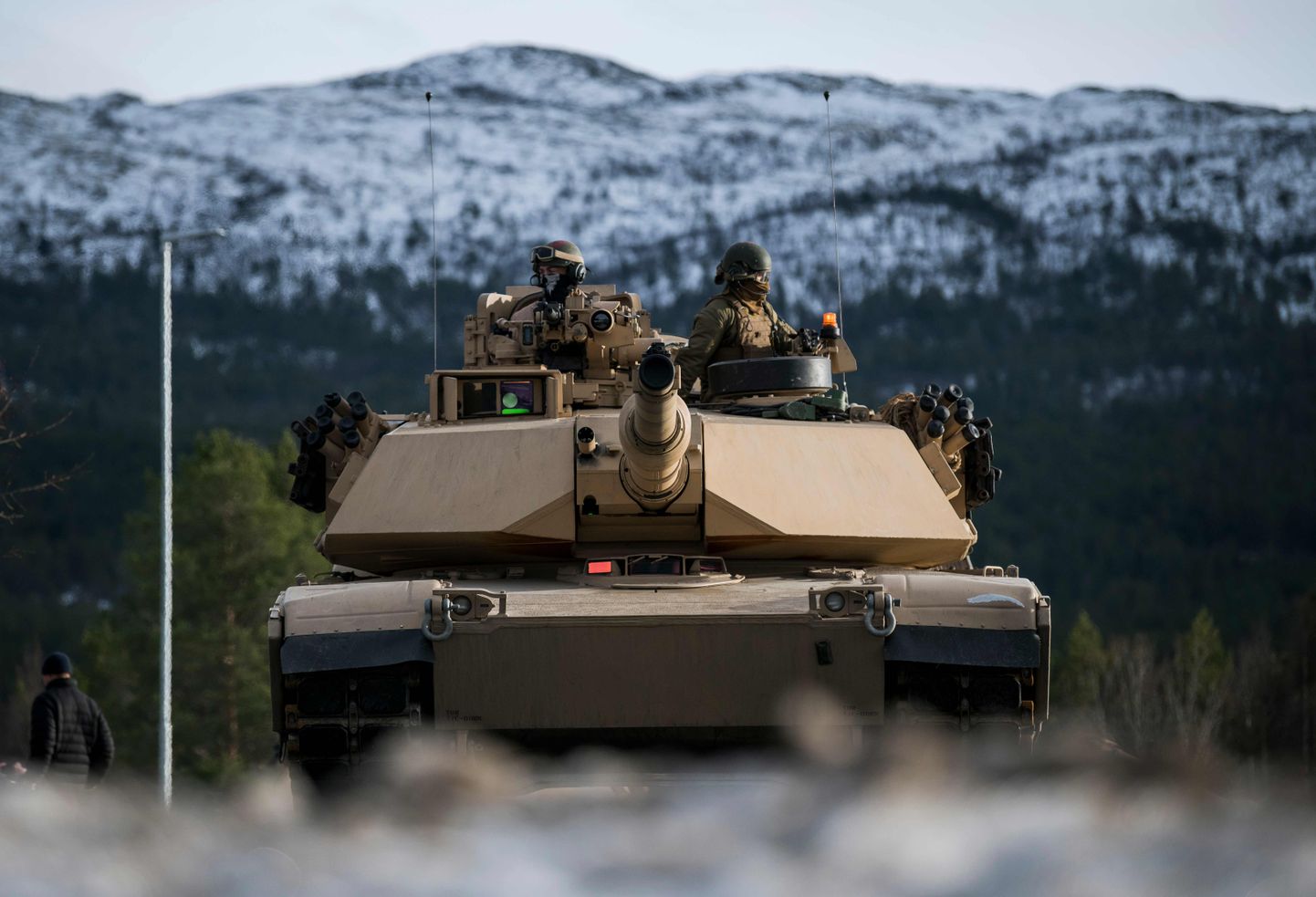 USA sõjaväelased õppusel Norras. Foto on illustratiivne.