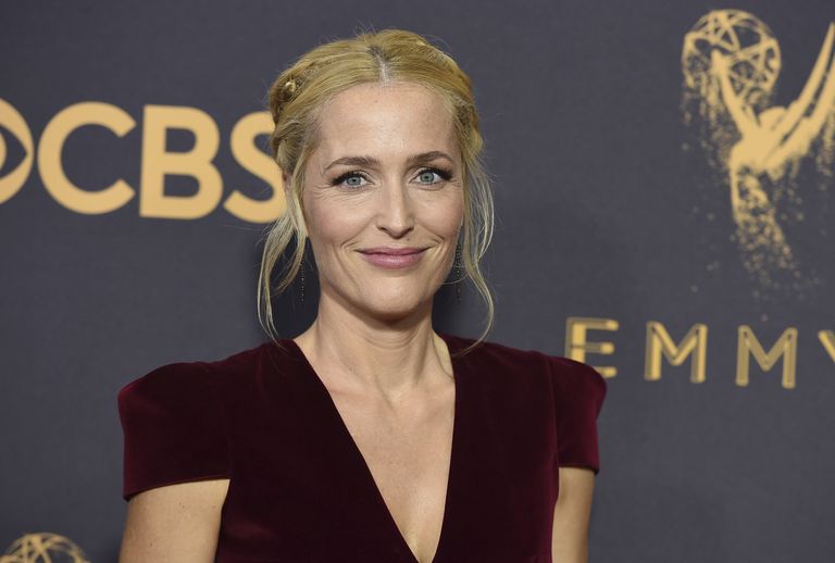 Gillian Anderson 17. septembril 2017 Emmy galal Los Angeleses