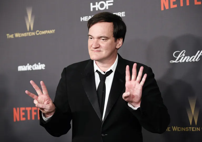Quentin Tarantino jaanuaris 2016 The Weinstein Company & Netflixi peol