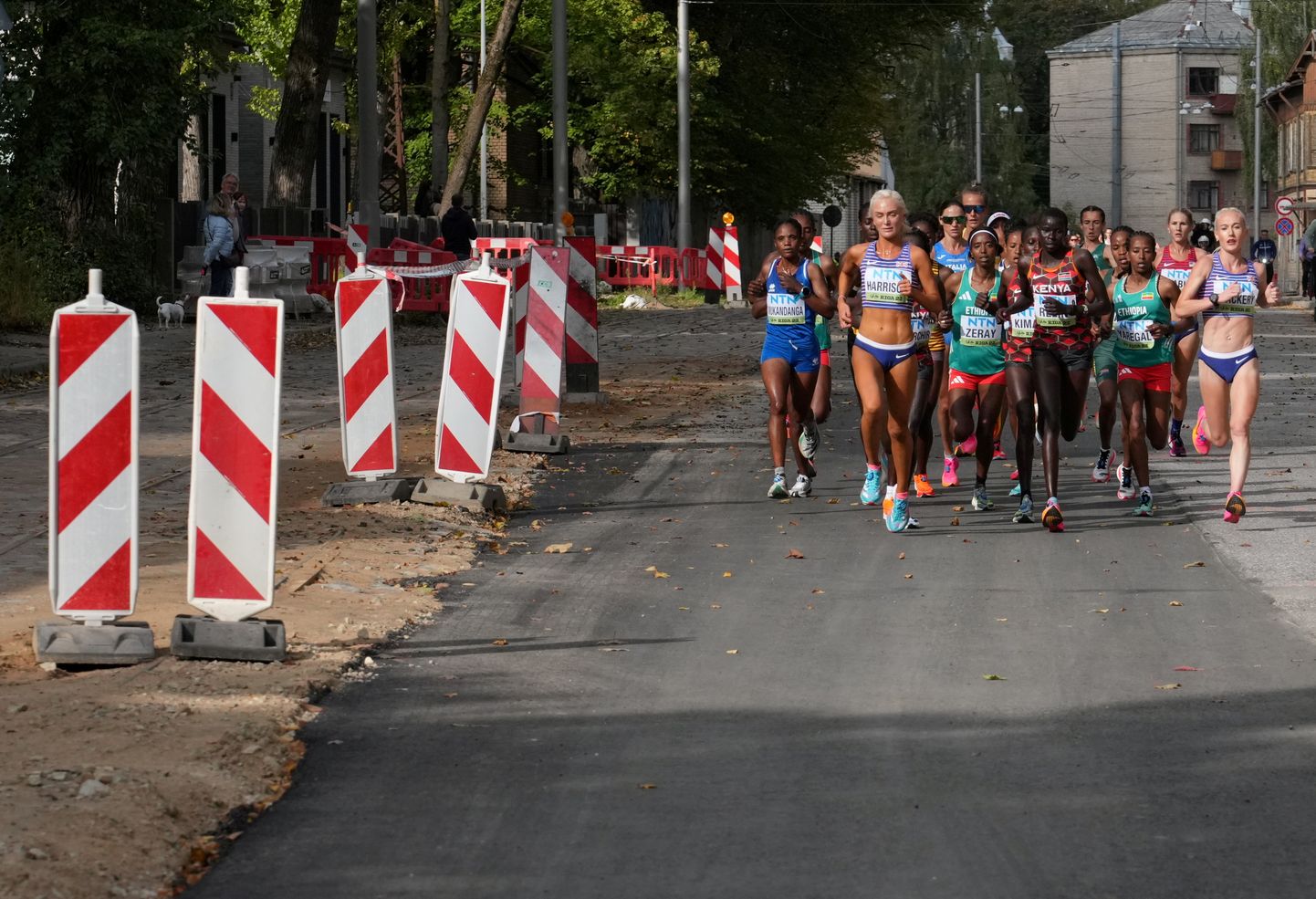 Pasaules čempionāts skriešanā 21 km elites sieviešu skrējējām.