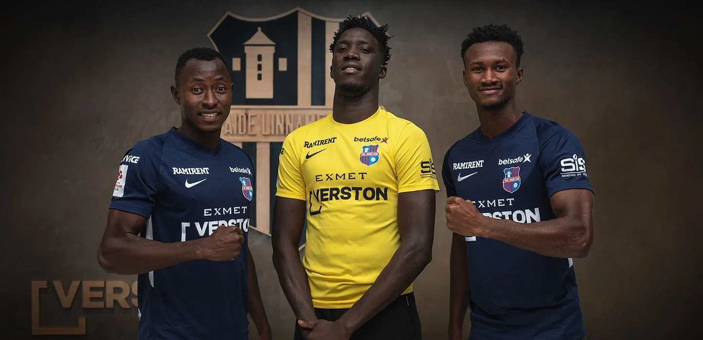 Linnameeskonnaga liitub kolm Ghana mängumeest.