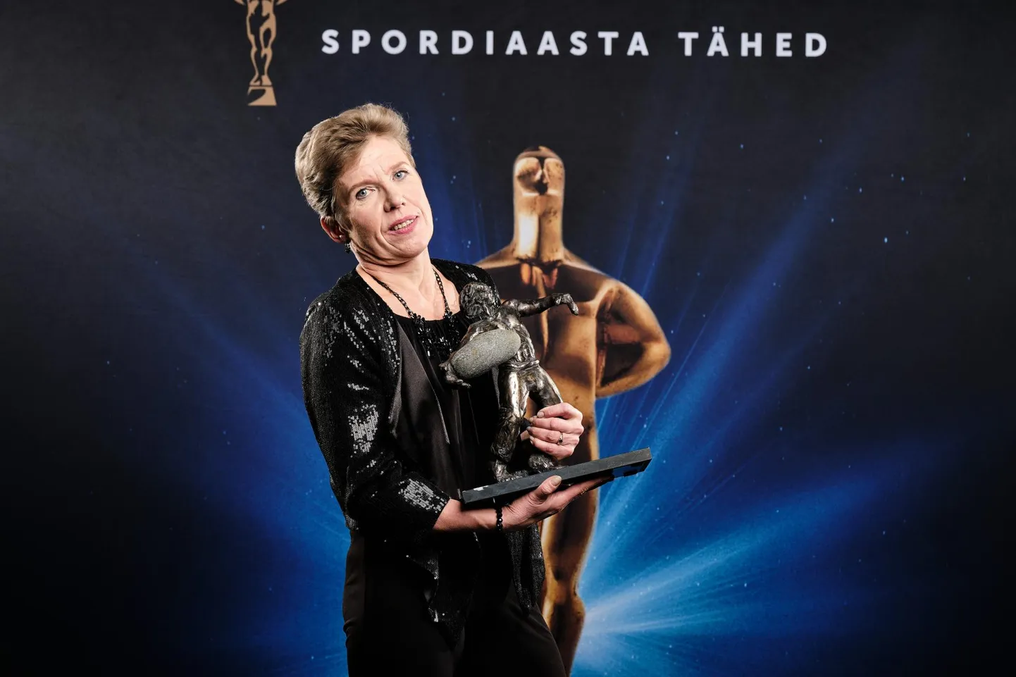 Taliujuja Merle Vantsi pälvis aasta veteransportlase tiitli.