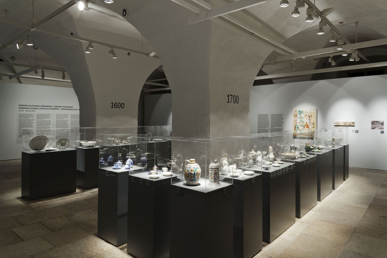 Näitus «Euroopa kultuurielu keraamikas – barokist tänapäevani» 
Eesti Tarbekunsti- ja Disainimuuseumis 26. märtsini.