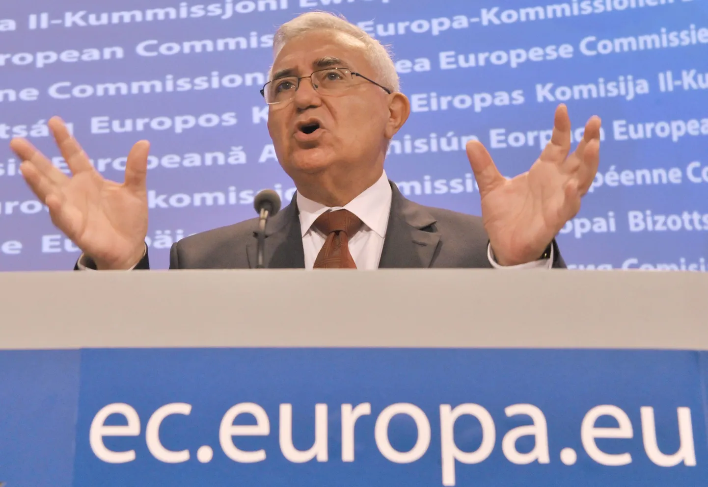 Euroopa tervise- ja tarbijakaitsevolinik John Dalli.