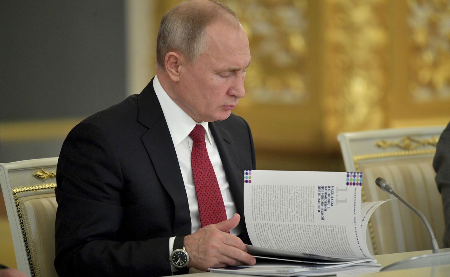 Vene president Vladimir Putin.