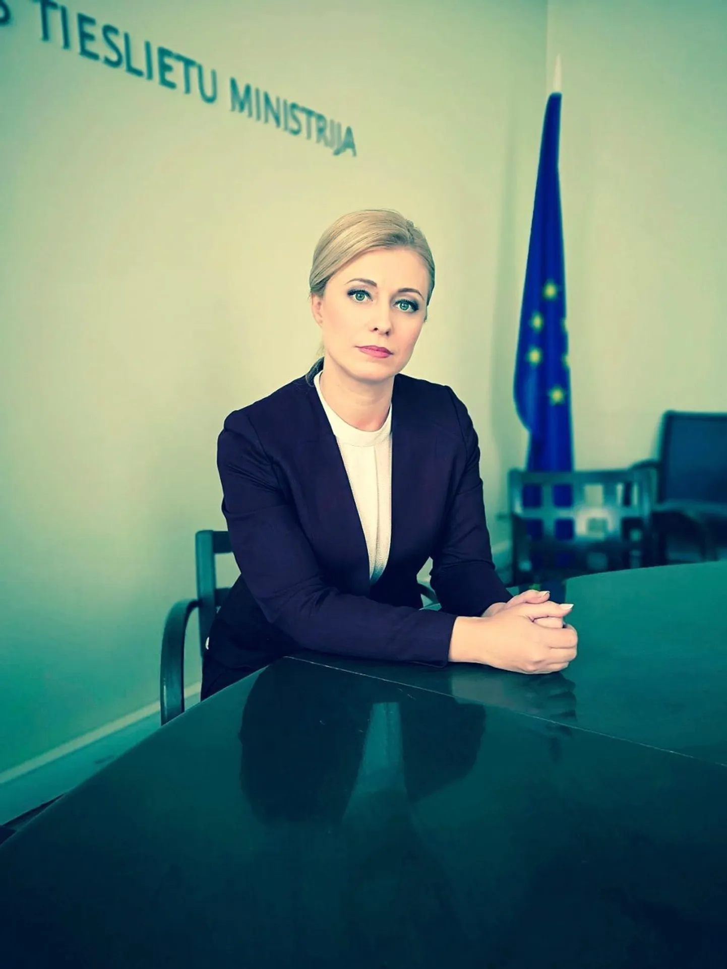 Tieslietu ministrijas valsts sekretāra vietniece tiesu jautājumos Irēna Kucina.