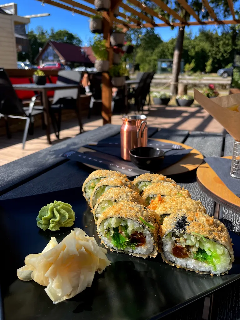 Vegan sushi.