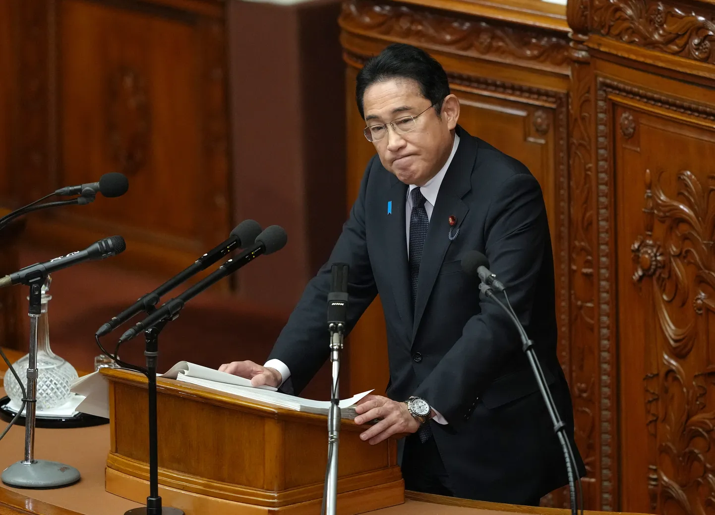 Fumio Kishida.