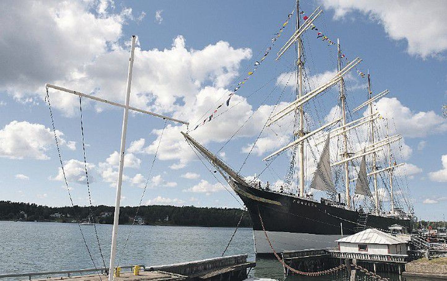 Музейный корабль Pommern — одна из главных достопримечательностей Мариехамна.