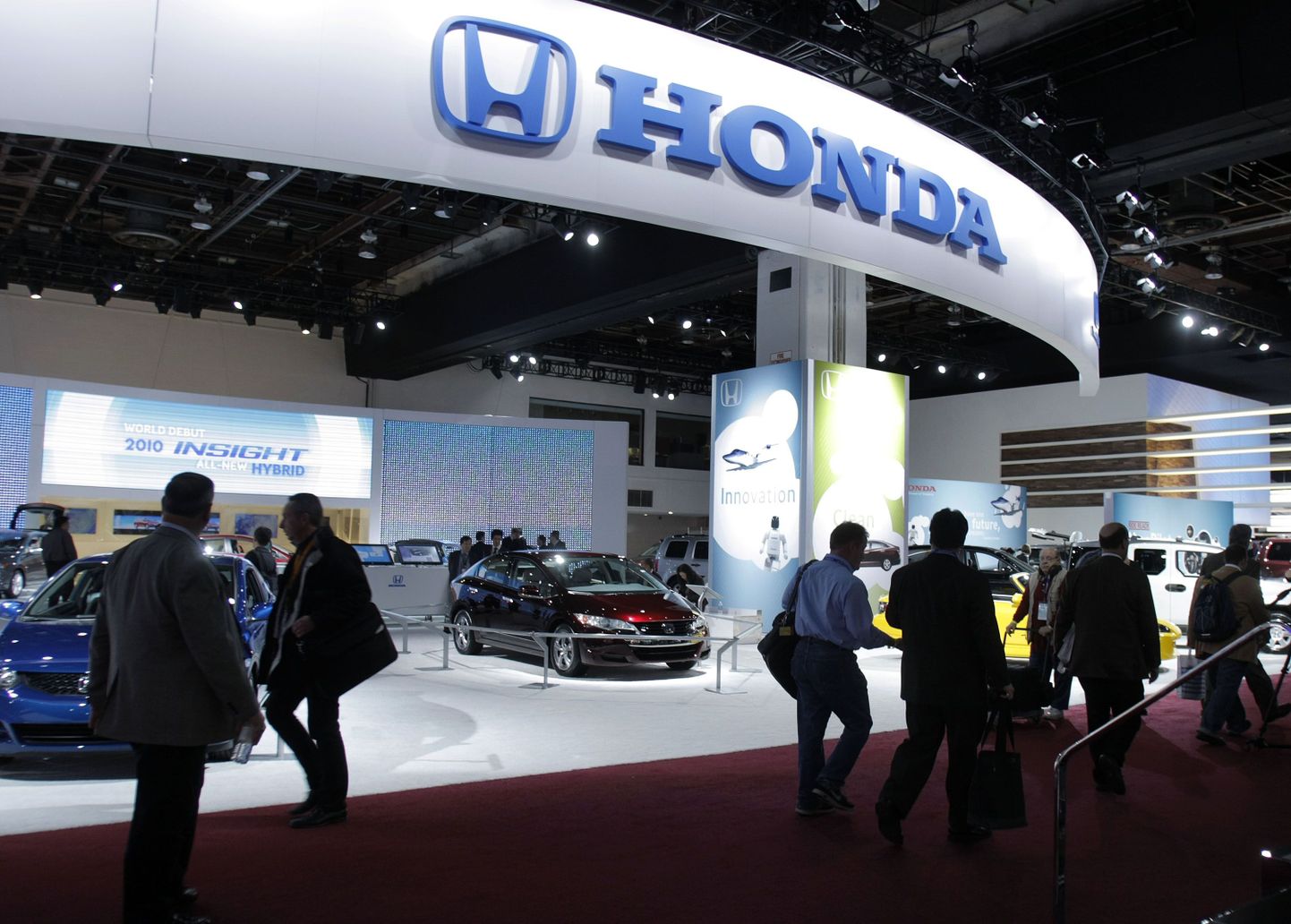 Honda väljapanek Detroidis Cobo Centeris toimunud automessil 12. jaanuaril 2009.