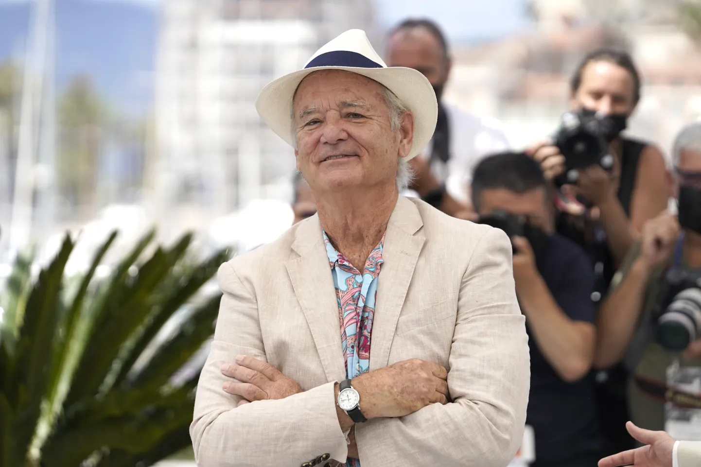Bill Murray Cannes'i filmifestivalil 2021. aastal.