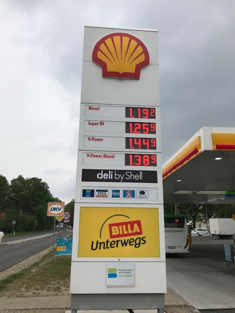 Kütusehind Austrias
