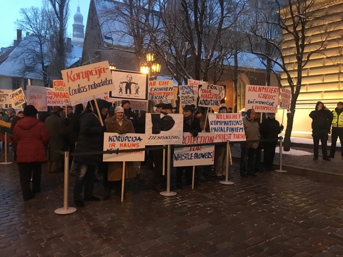 Народное собрание против требования выдать Юрашса. 31.01.2019.