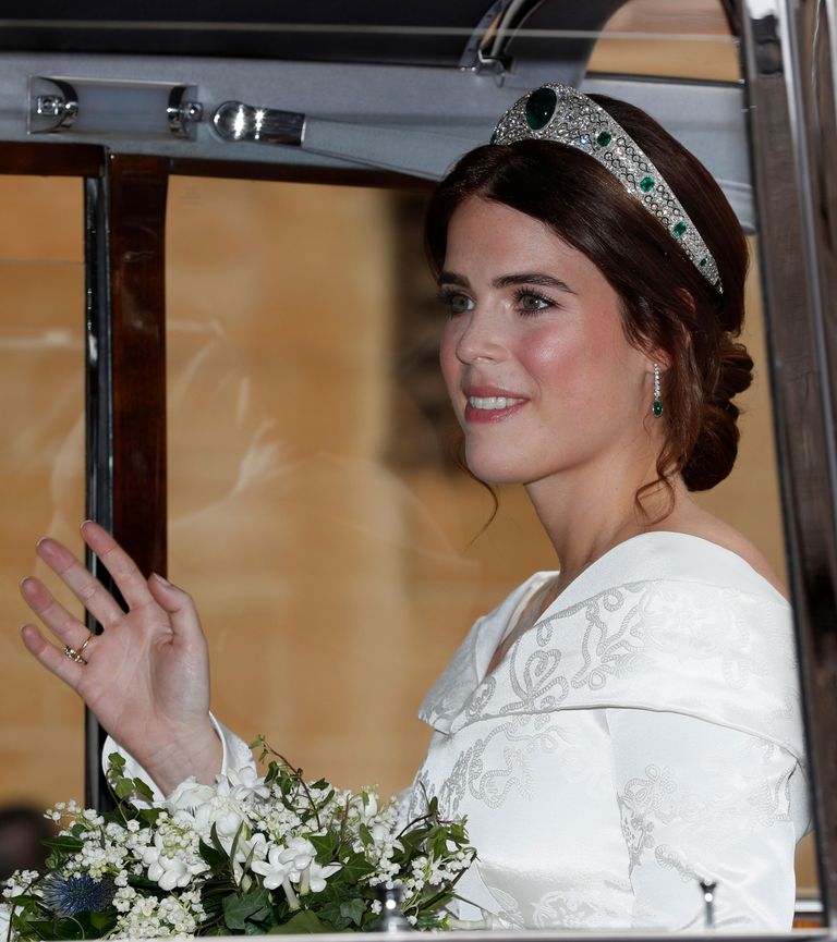 Printsess Eugenie oma pulmapäeval 12. oktoobril 2018