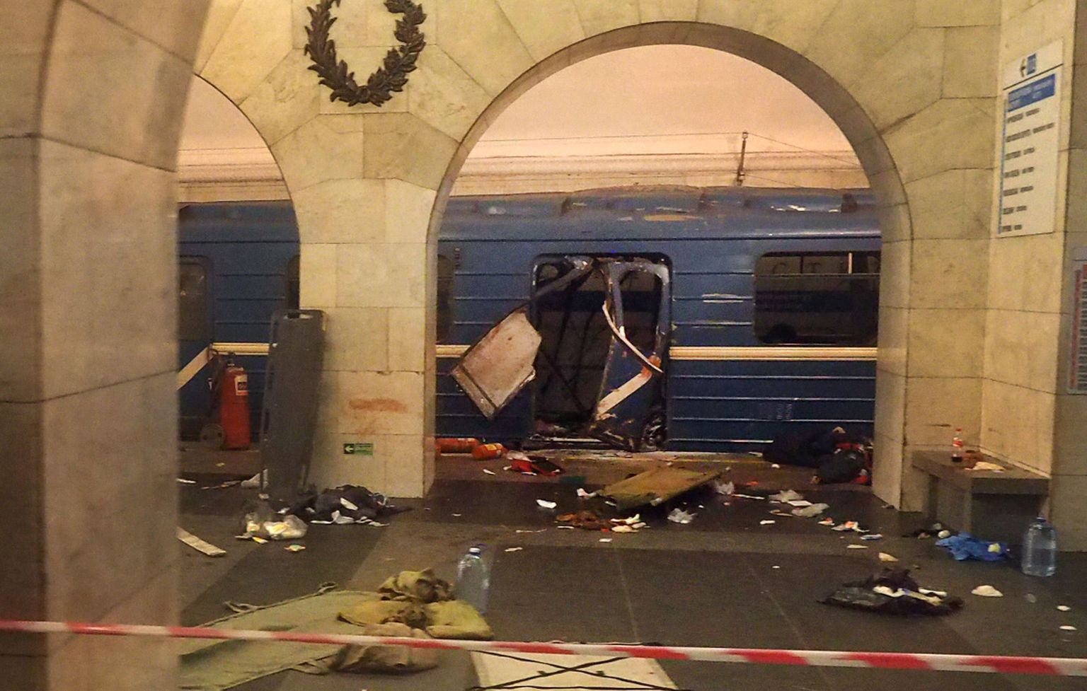 Теракт в метро Санкт-Петербурга.