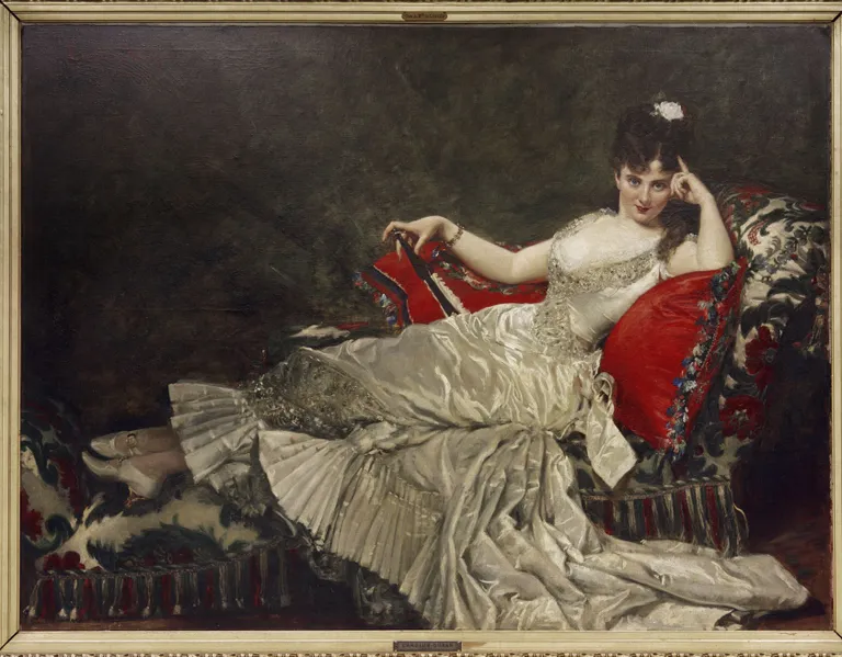 Carolus Duran, Madmoiselle de Lancey, 1876.