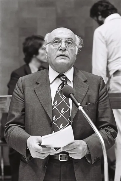 Itaalia poliitik Altiero Spinelli 1977. aastal.